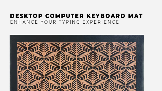 Computer Mat Example Desktop Computer Keyboard Mat : Enhance Your Typing Experience – Green ...